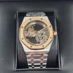 audemars piguet skeleton wristwatch.